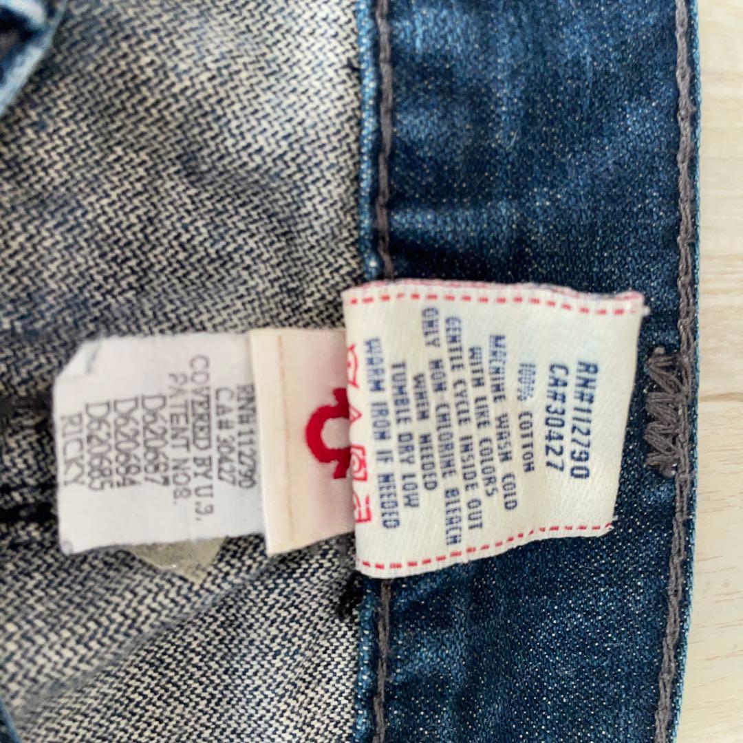 トゥルーレリジョン TRUE RELIGION デニムジーンズ　32インチ
