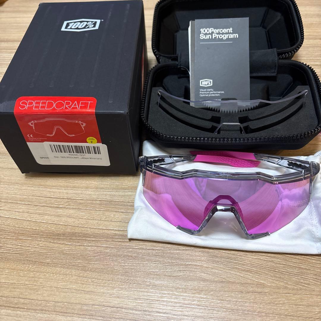 100% Speedcraft Tokyo ワンハンドレッド サングラス