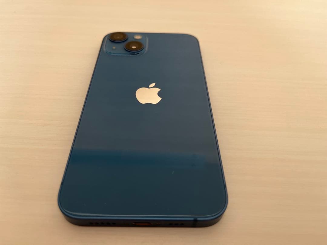 Apple iPhone 13 青色 本体（箱あり）128GB