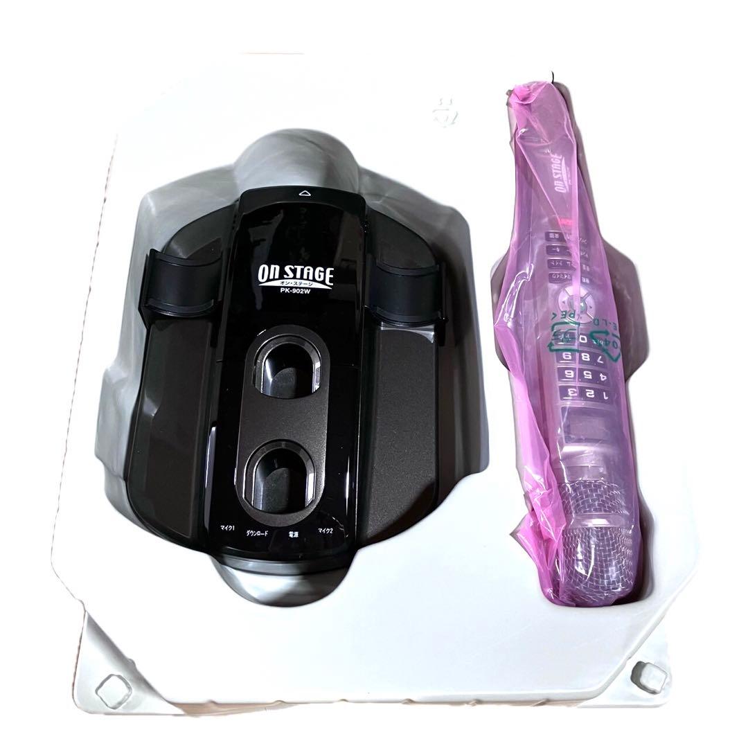 ON STAGE パーソナルカラオケ　カラオケ　PK-902W✨未使用に近い✨