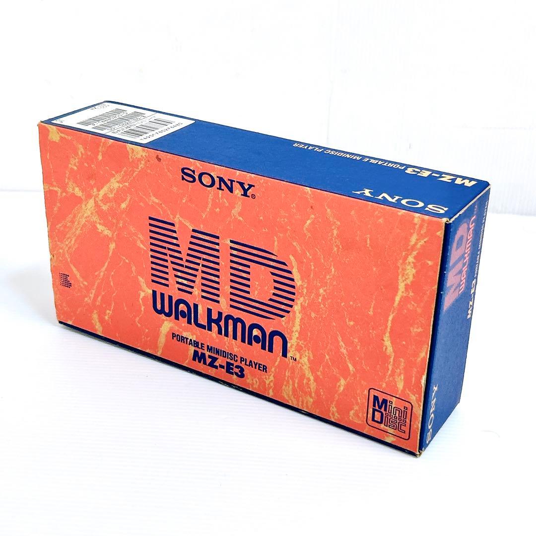 【極希少】SONY ソニー ポータブルMDプレーヤー WALKMAN MZ-E3