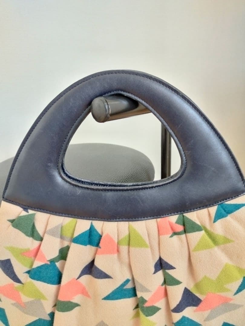 専用★ミナペルホネン★シェルバッグ★手持ち・底がレザータイプ