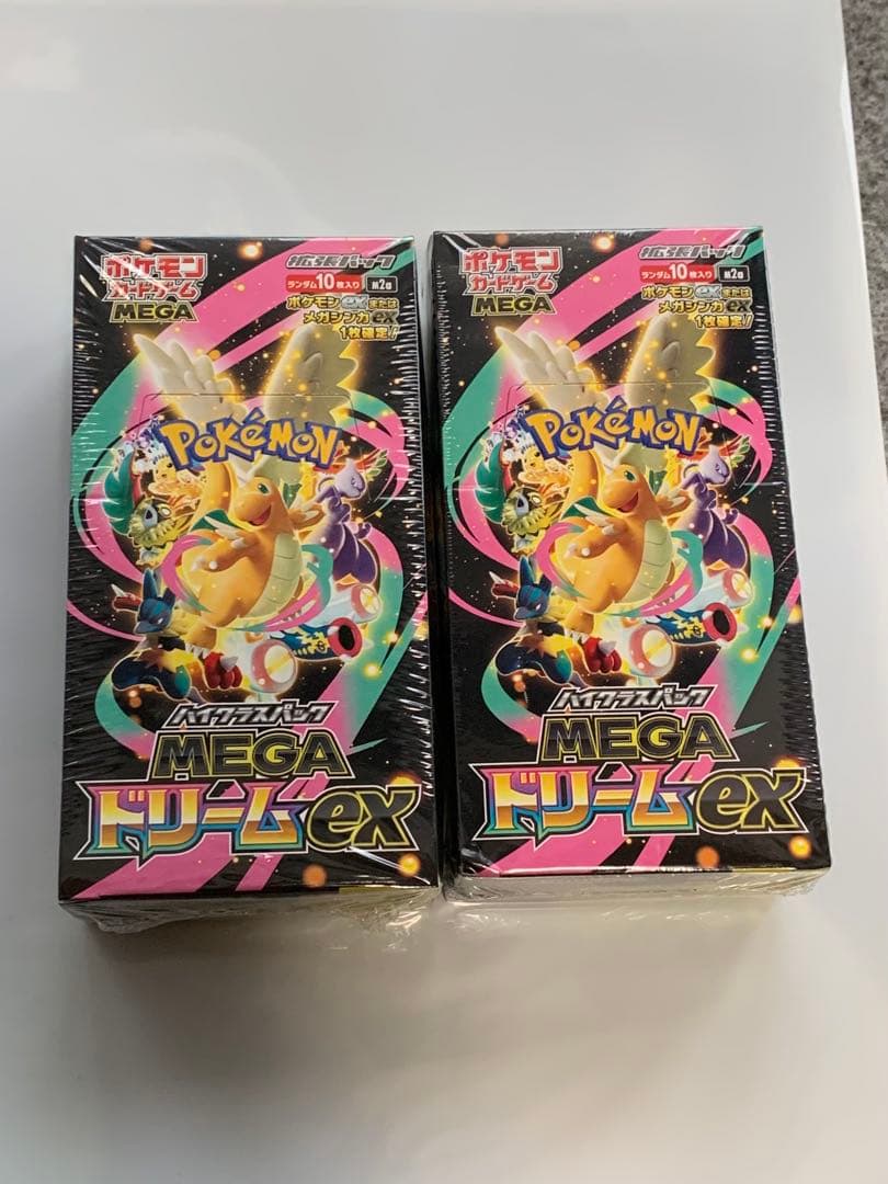 ポケカ MEGAドリームex ×2BOX シュリンク付き