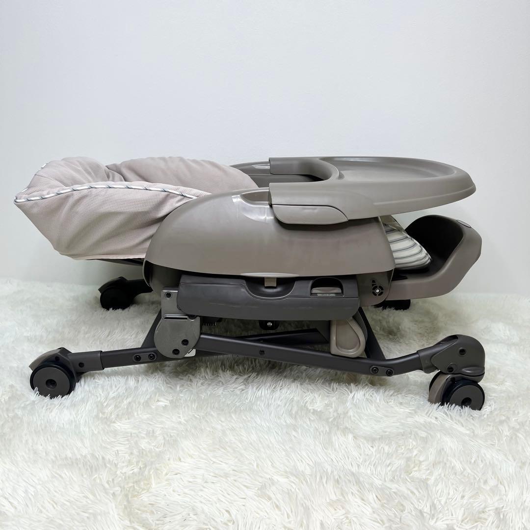 未使用級 Combi ネムリラ FF ハイローチェア 手動 リバーシブル