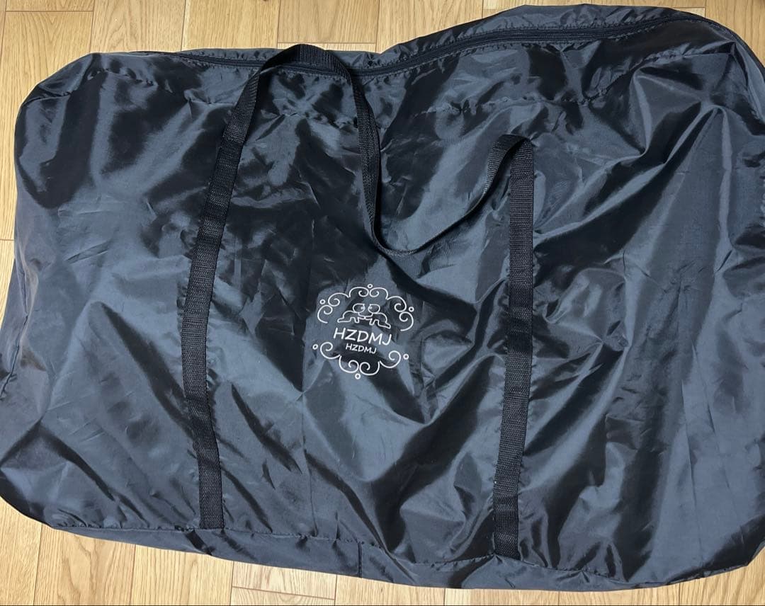 ★美品★HZDMJ ベビーベッド　2022改良版　グレー　ゆりかご　添い寝