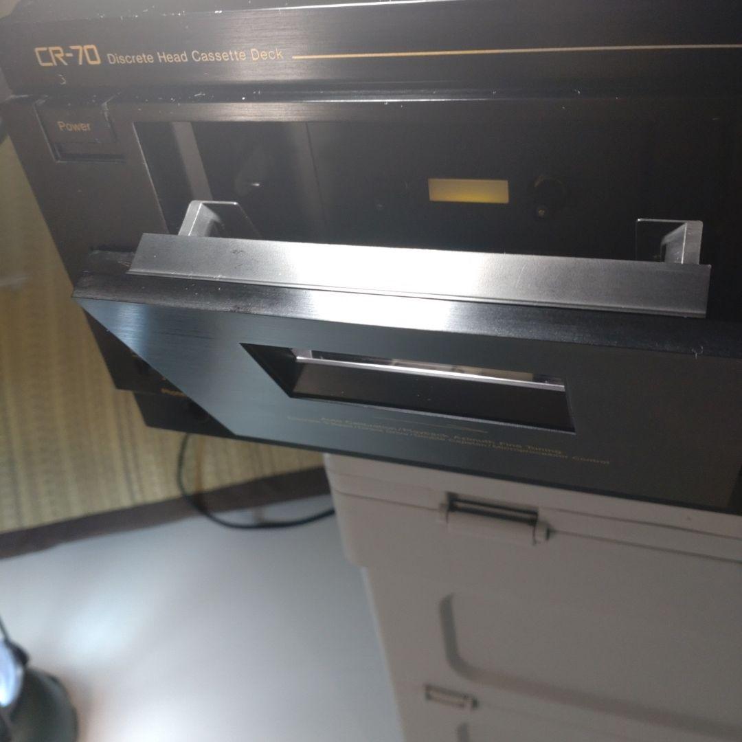 ナカミチ カセットデッキ CR-70 　 ジャンク品