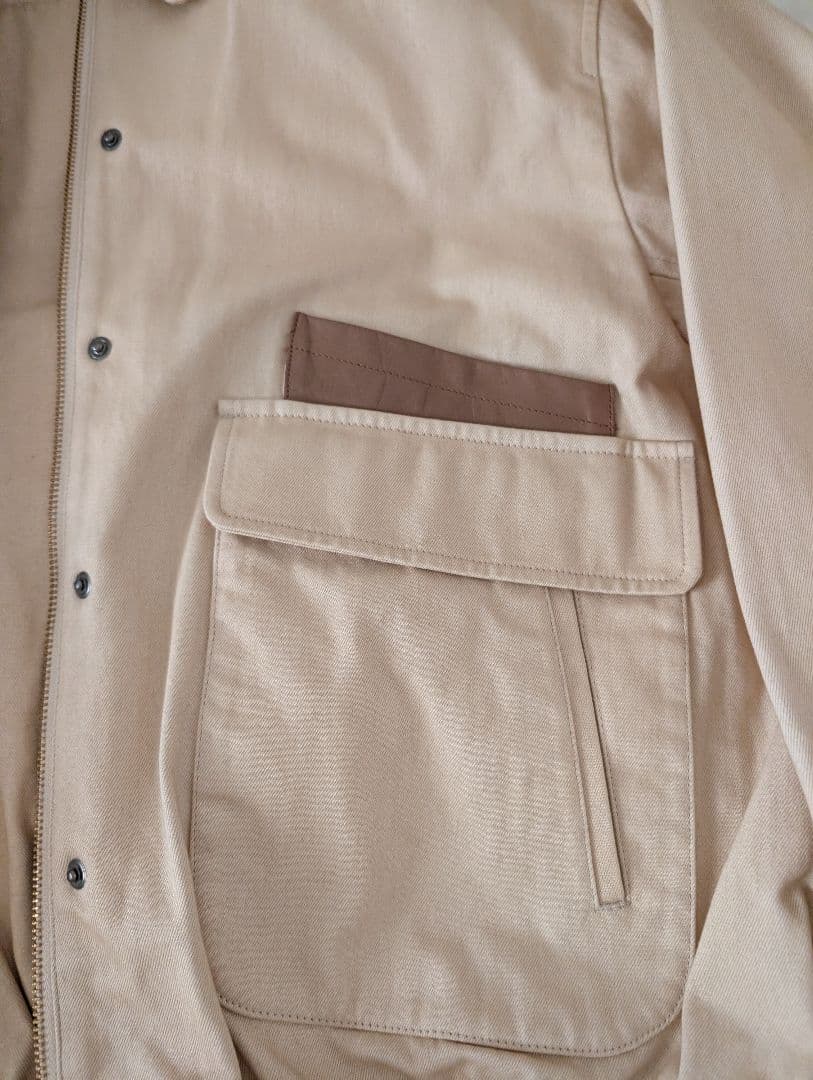 新品＜6(ROKU)＞コットン ビッグ ブルゾン 36