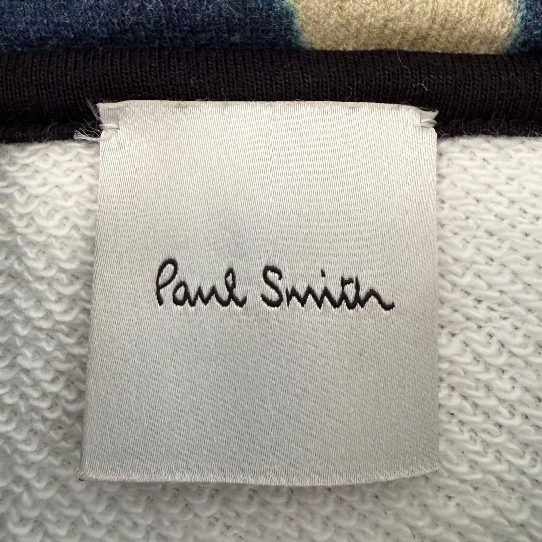 【極美品】2023年 ポールスミス プルオーバーパーカー 総柄 M
