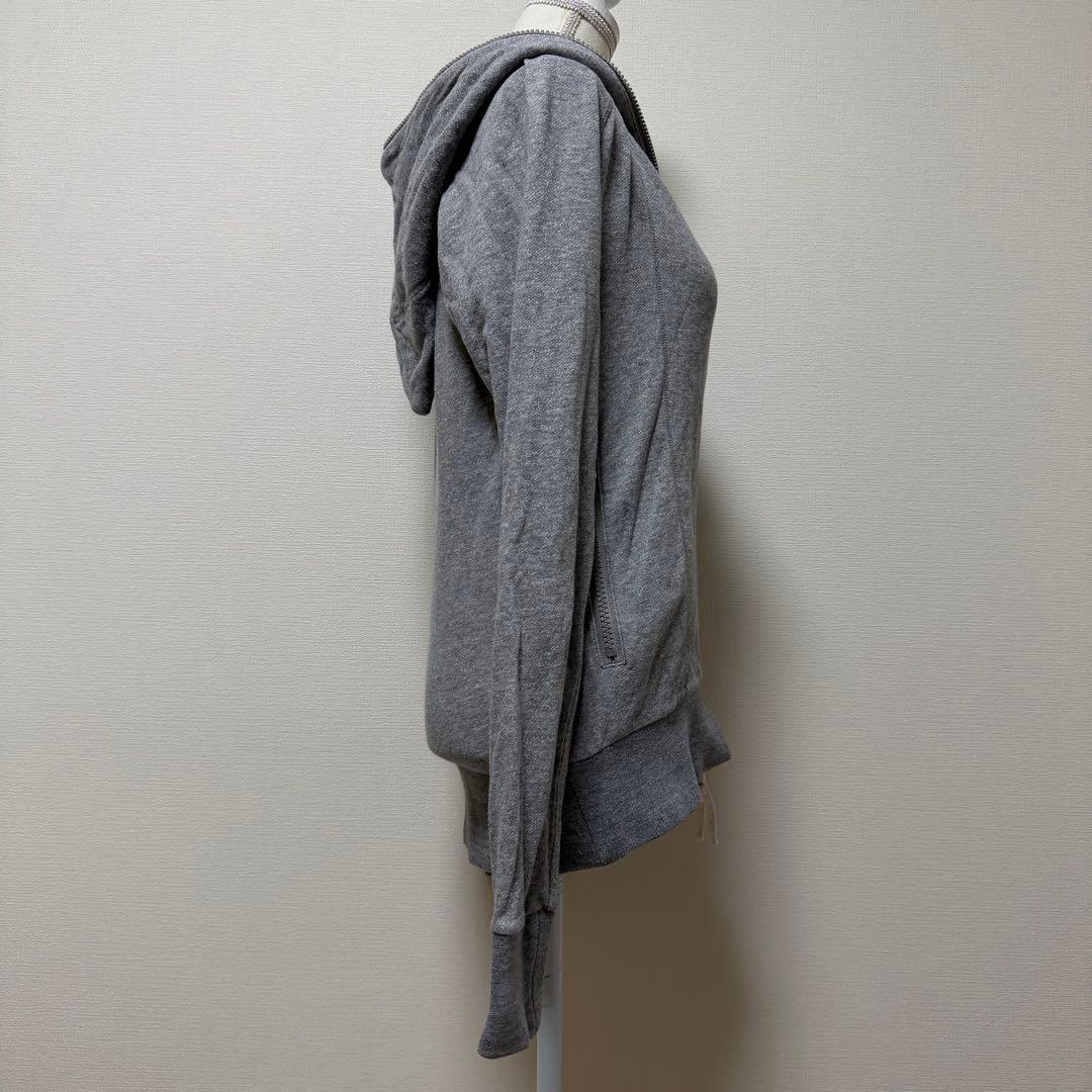 ヴィヴィアンウエストウッド　ジップアップパーカー　オーブ　アシメ　魔女フード　M