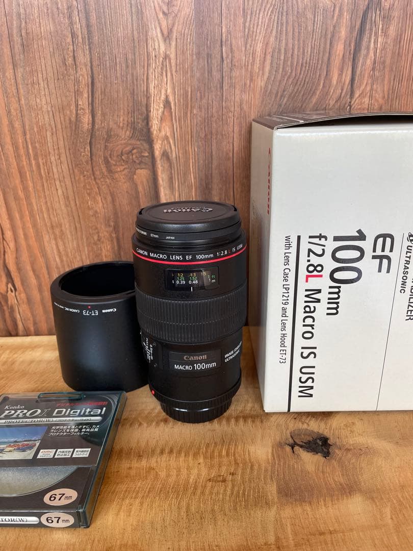 レンズ(単焦点) Canon EF 100mm f/2.8 Macro IS USM