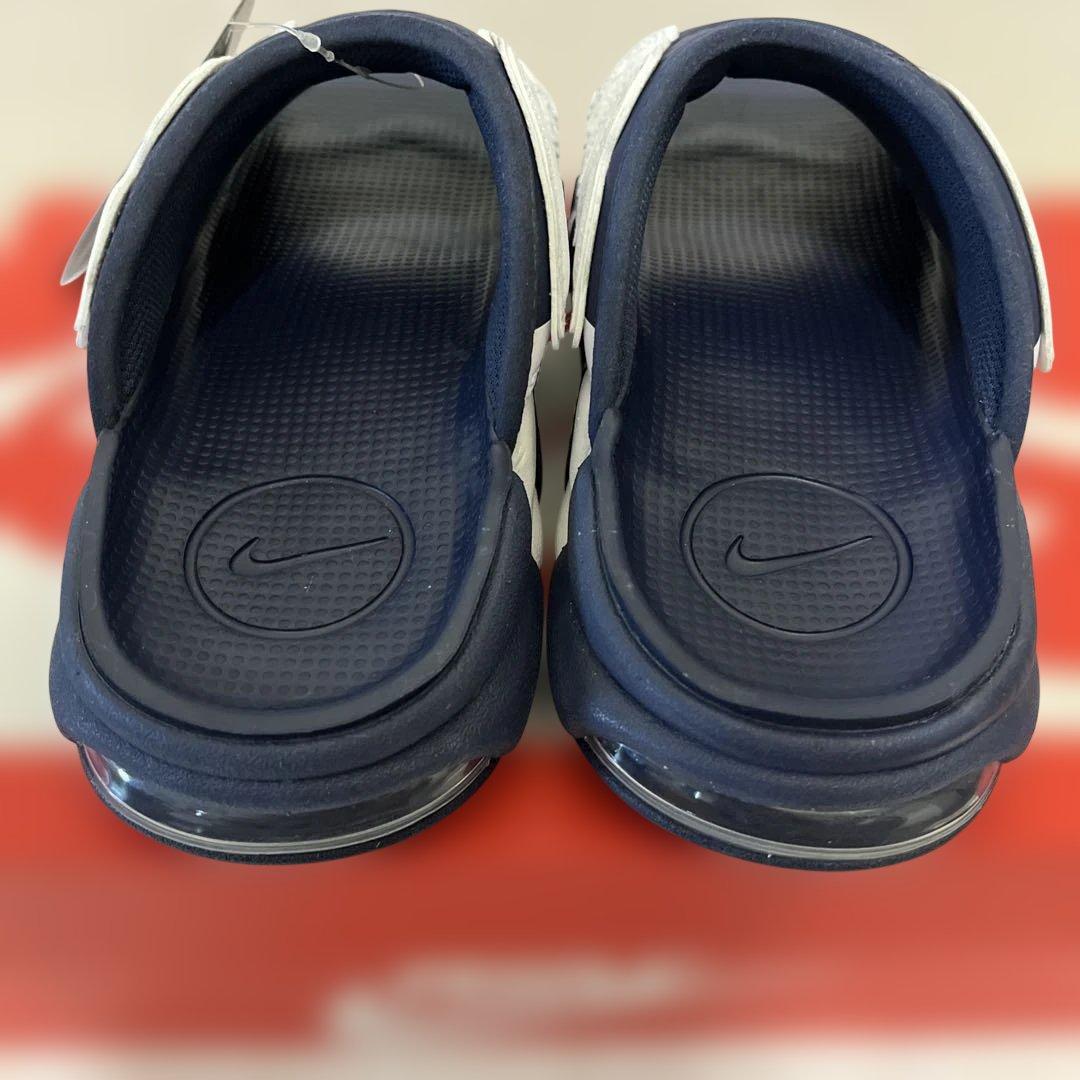 ナイキ エアモアアップテンポ スライド25cm ネイビー