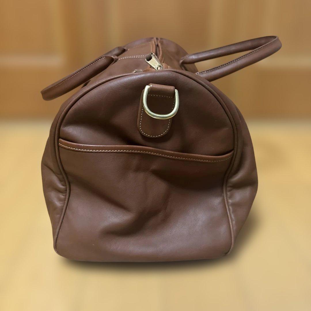 COACH オールドコーチ 2wayボストンバッグ ブラウン　クラブタンレザー