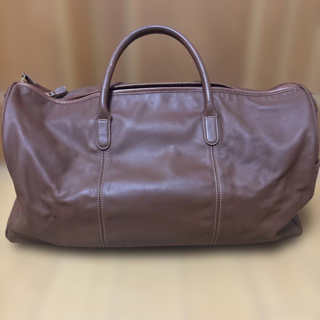 COACH オールドコーチ 2wayボストンバッグ ブラウン　クラブタンレザー