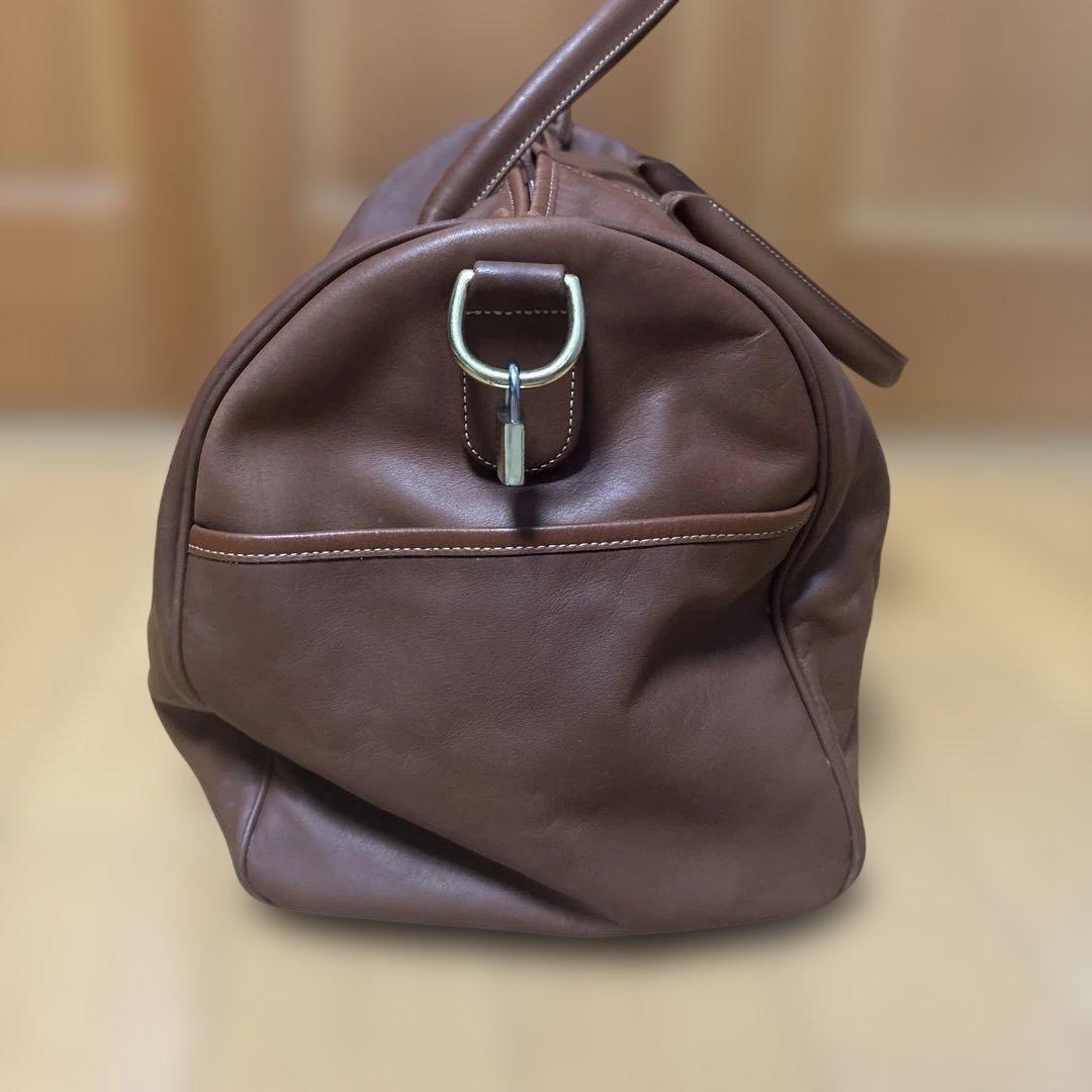 COACH オールドコーチ 2wayボストンバッグ ブラウン　クラブタンレザー