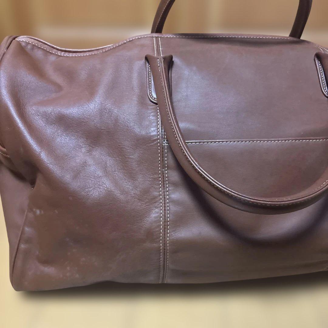 COACH オールドコーチ 2wayボストンバッグ ブラウン　クラブタンレザー