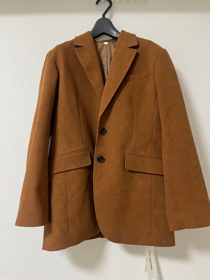 LILY BROWN ブラウン テーラードジャケット