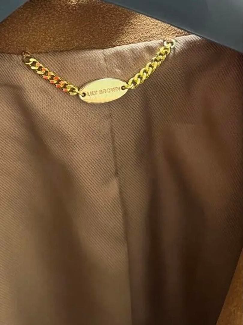 LILY BROWN ブラウン テーラードジャケット