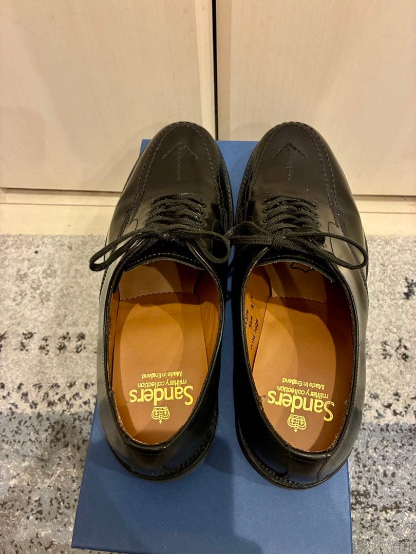 ト*ス様 MilitaryBroad-ArrowApronDerby【SANDE