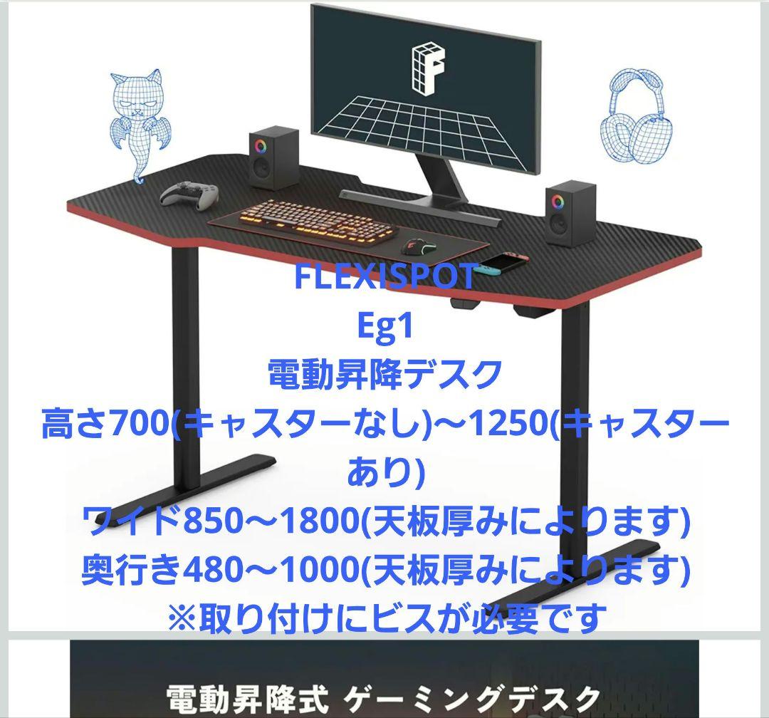 FLEXISPOT Eg1 電動昇降デスク