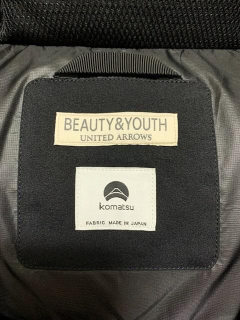 24AW BEAUTY&YOUTH 小松マテーレ スタンドカラーダウンジャケット