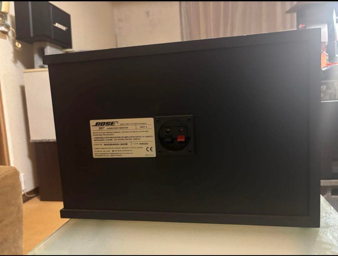 BOSE 201av monitor スピーカー