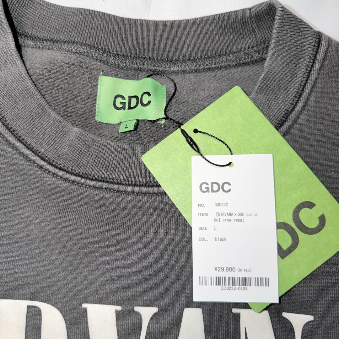 谷*成様 キムタク着　GDC ×　NIRVANA 　コラボ　クルーネック　スウェ