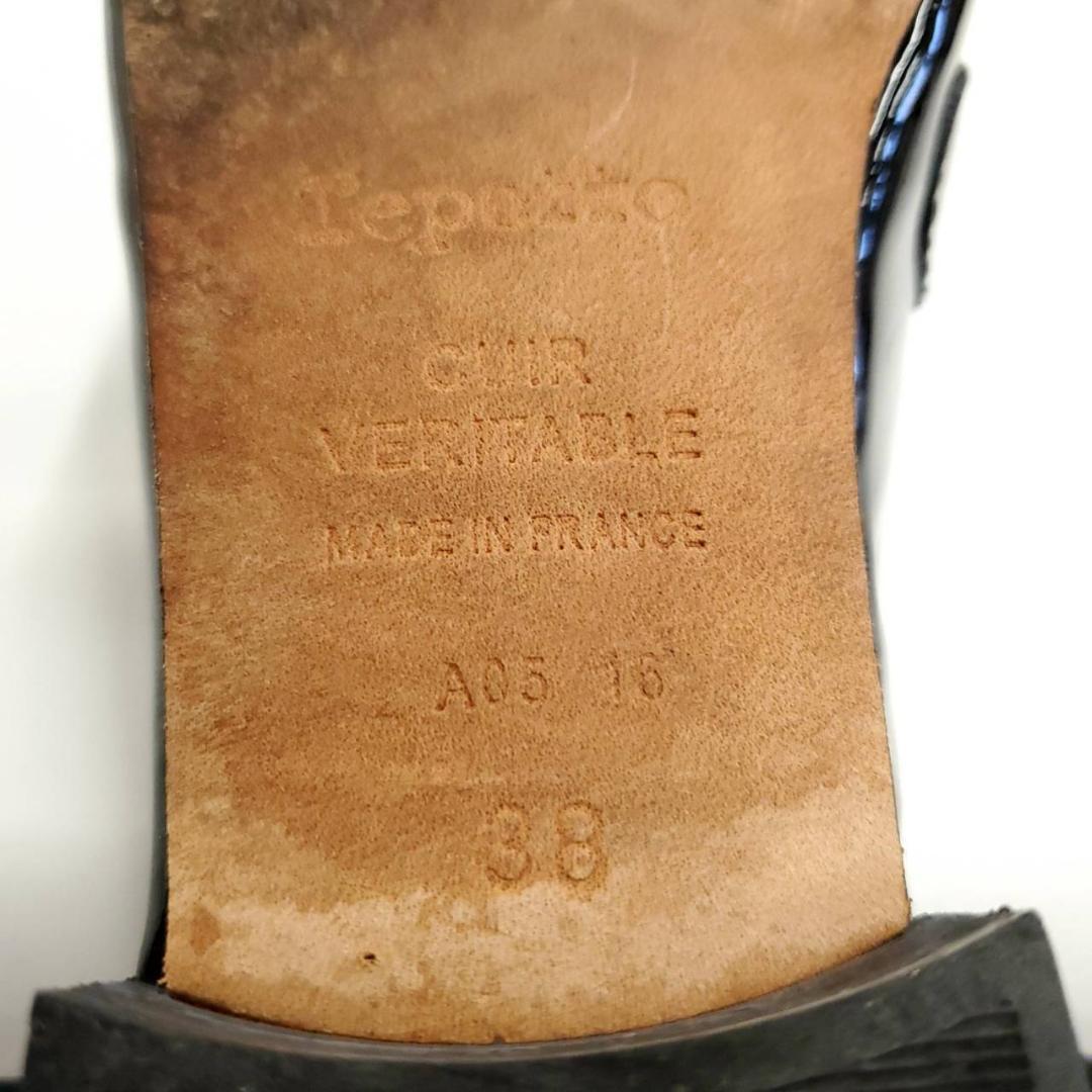 レペット　マイケル　箱付き　定価4万円　エナメル　パテントレザー　EU38