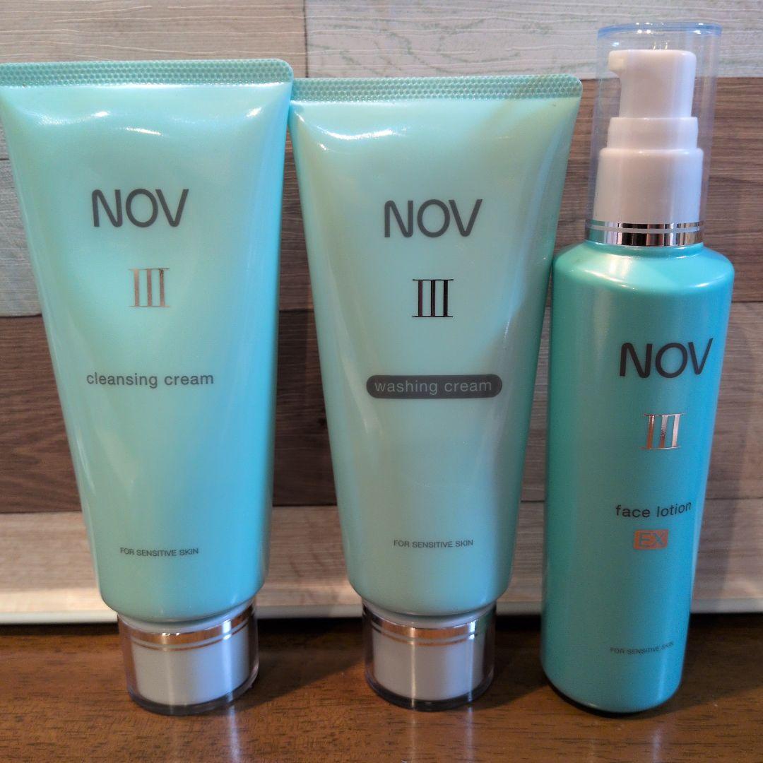 NOV III クレンジングクリーム・ウォッシングクリーム・フェイスローション