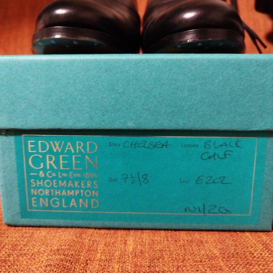T*o様 EDWARD GREEN CHELSEA UK7.5E チェルシー 2