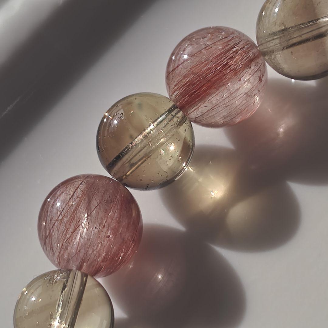 おまとめ専用です♡新作♡レッドルチル、スモーキーシトリン、練りレッドアンバー