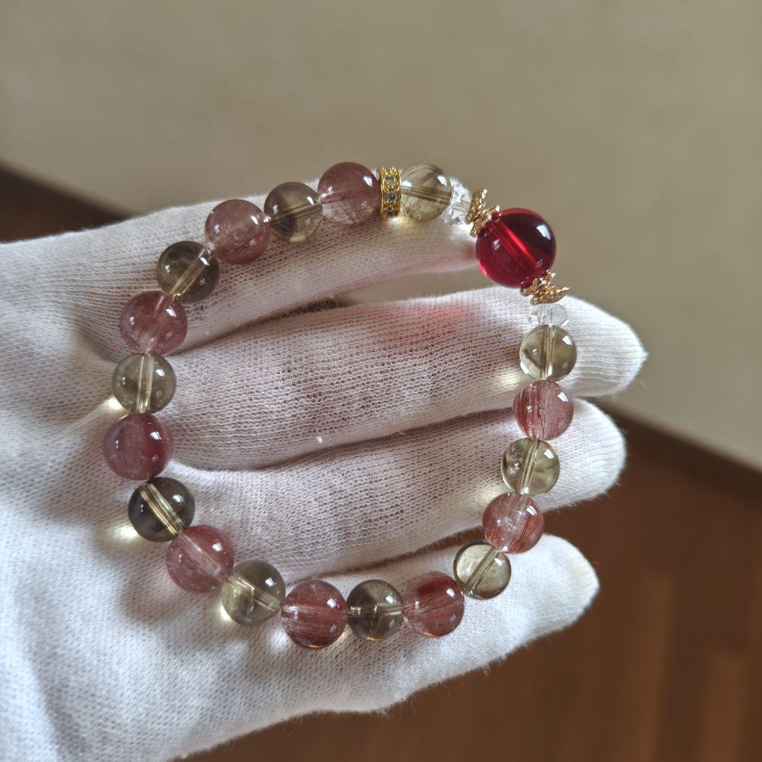 おまとめ専用です♡新作♡レッドルチル、スモーキーシトリン、練りレッドアンバー