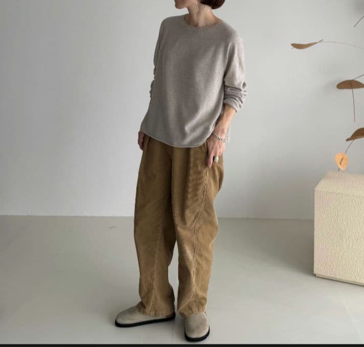 argue アーギュー/コーディロイパンツ CAMEL Size2