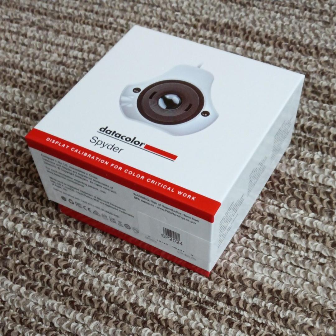 Datacolor Spyder 2024年版モニターキャリブレータSP2024