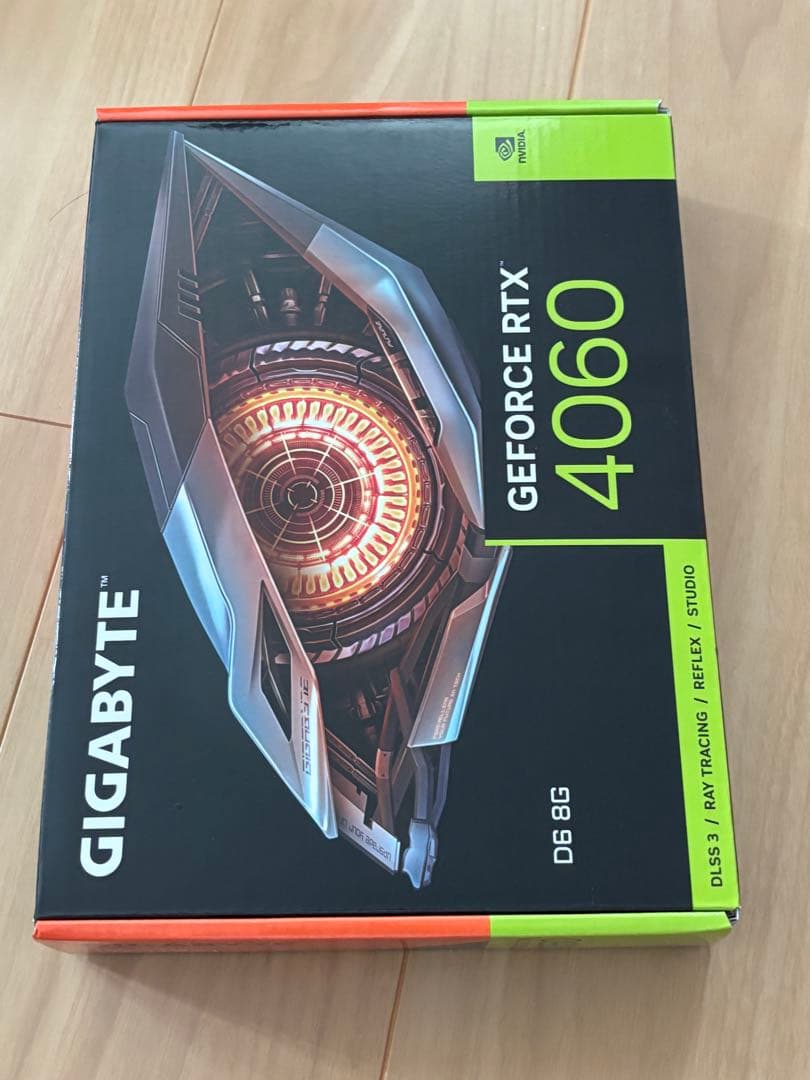GIGABYTE製 GeForce RTX 4060グラフィックボード
