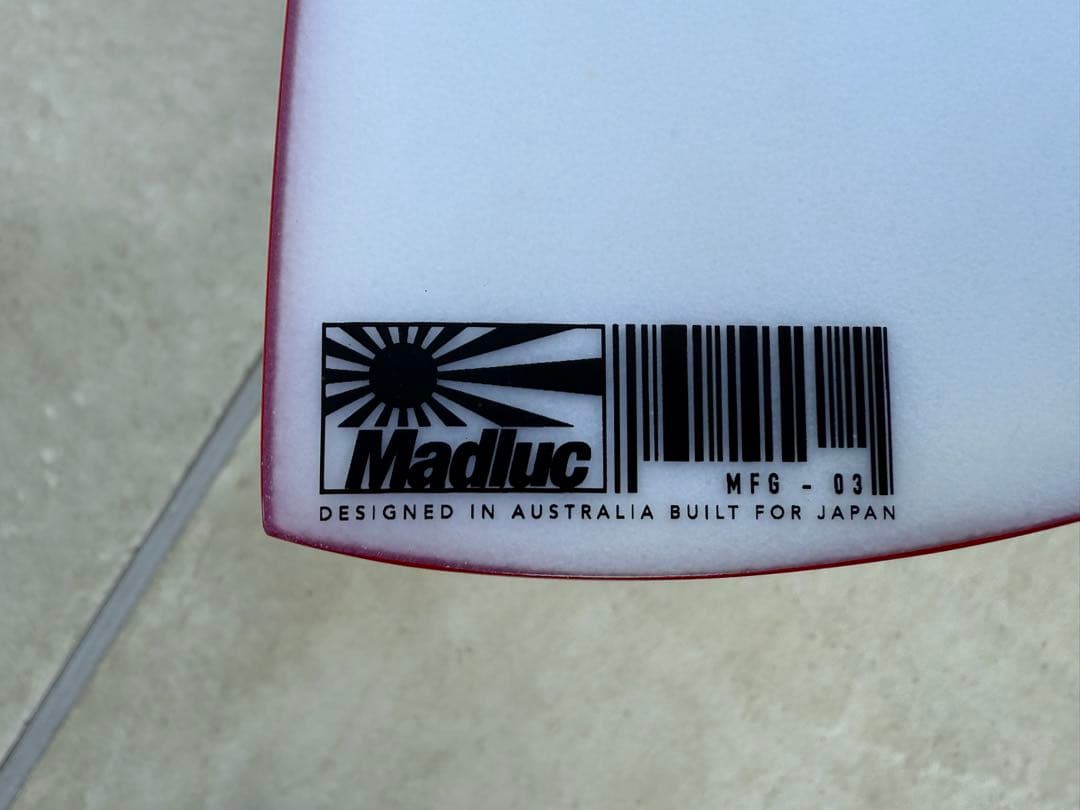 JS RED BARON ツインフィン5'6 フィン付き