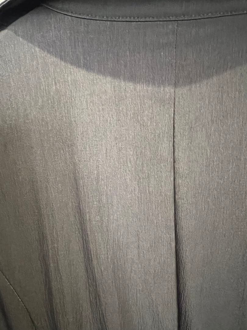 オーバーイー　シャツプリーツワンピース　over E サイズ96 2025年購入