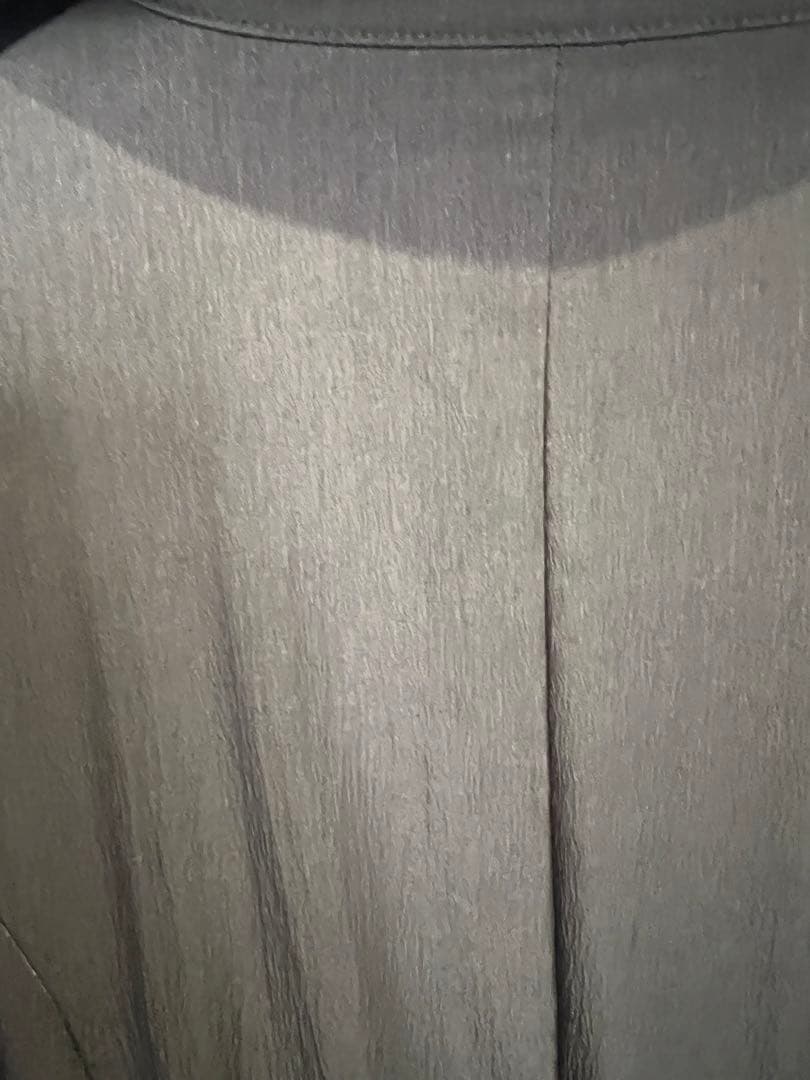 オーバーイー　シャツプリーツワンピース　over E サイズ96 2025年購入