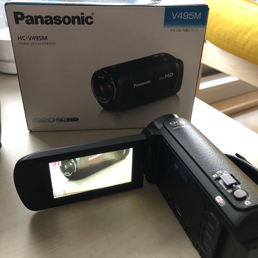 ビデオカメラ ** Panasonic HC-V495M