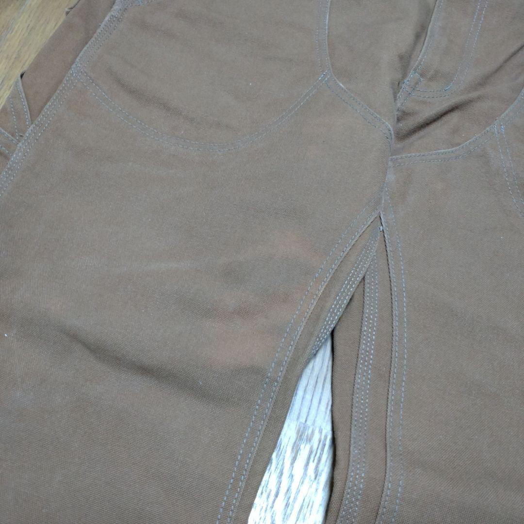 アイアンハート　brownダック　オーバーオール　サイズ38