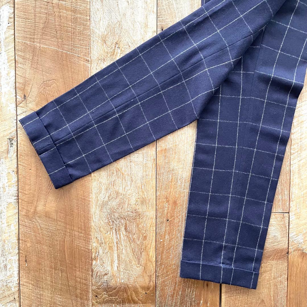 【美品】PT01 EVO FIT テーパード ウール スラックス パンツ 46