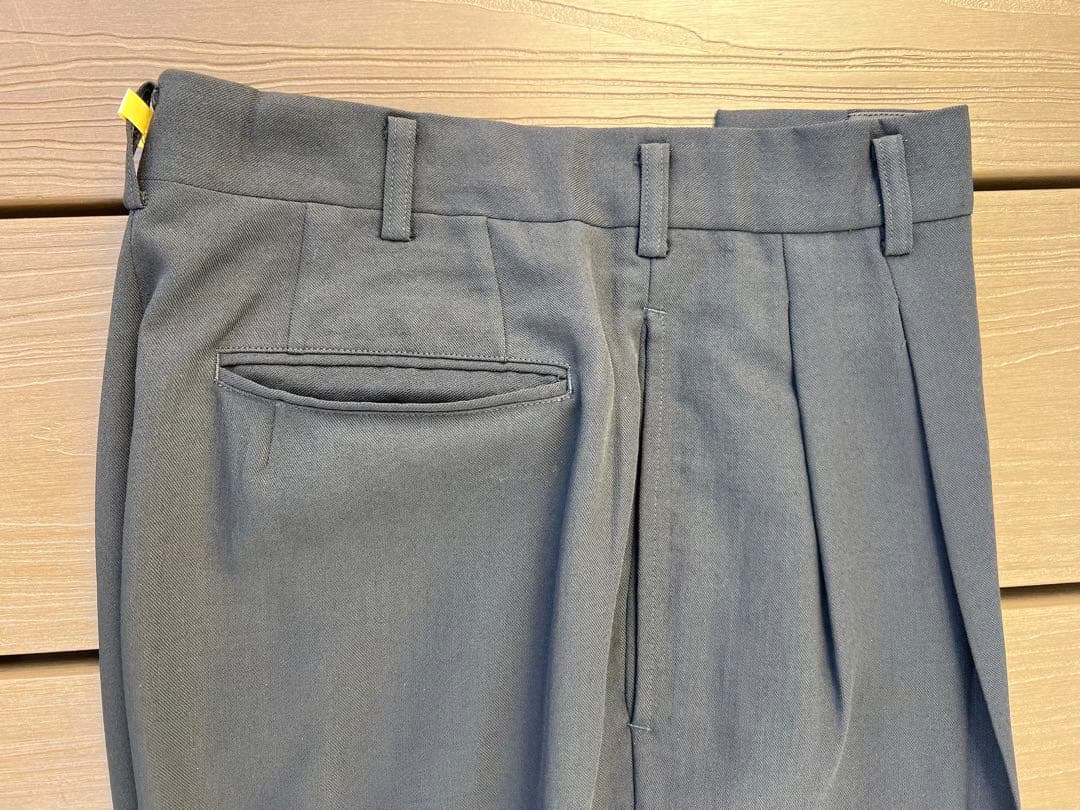 ⭐️【貴重】COMME des GARCONS HOMMEウールパンツ黒:Mサイズ