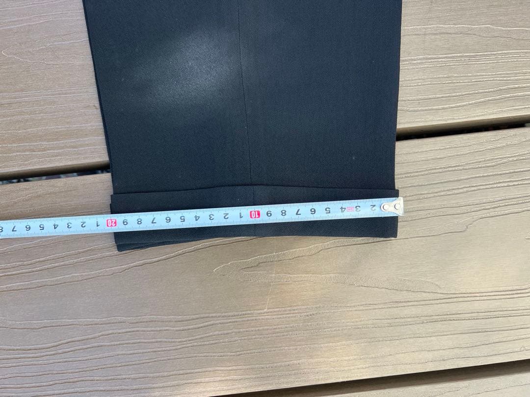 ⭐️【貴重】COMME des GARCONS HOMMEウールパンツ黒:Mサイズ