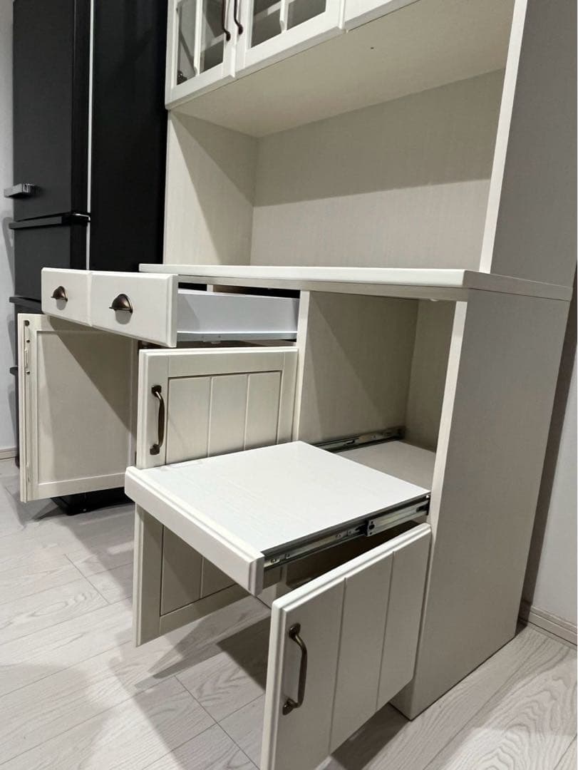 【りん】ニトリキッチンボード(ミランダ2 120 WW)