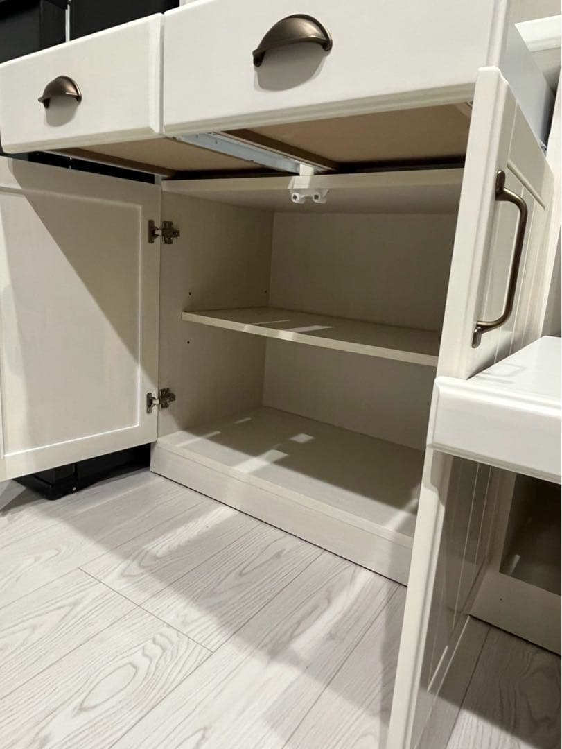 【りん】ニトリキッチンボード(ミランダ2 120 WW)