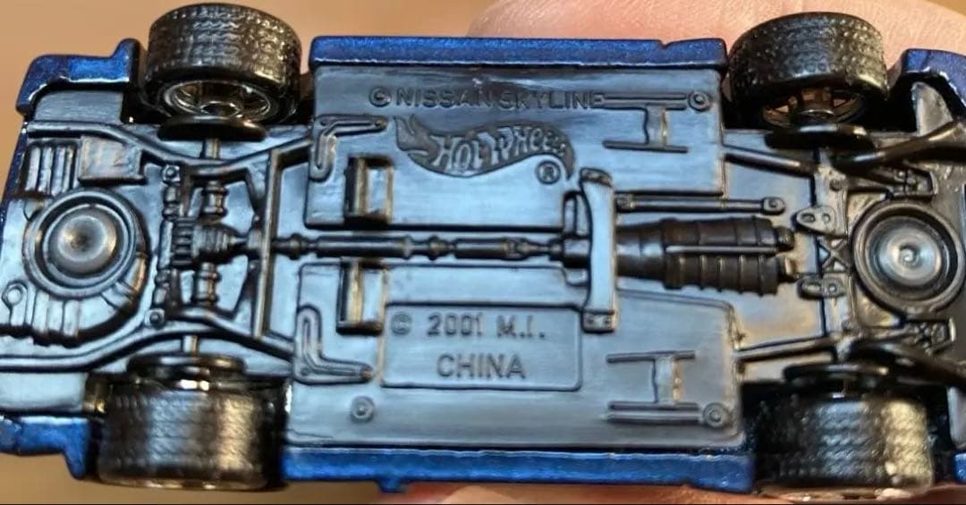 ホットウィール コレクターブック No.5 特注 ニッサン スカイライン