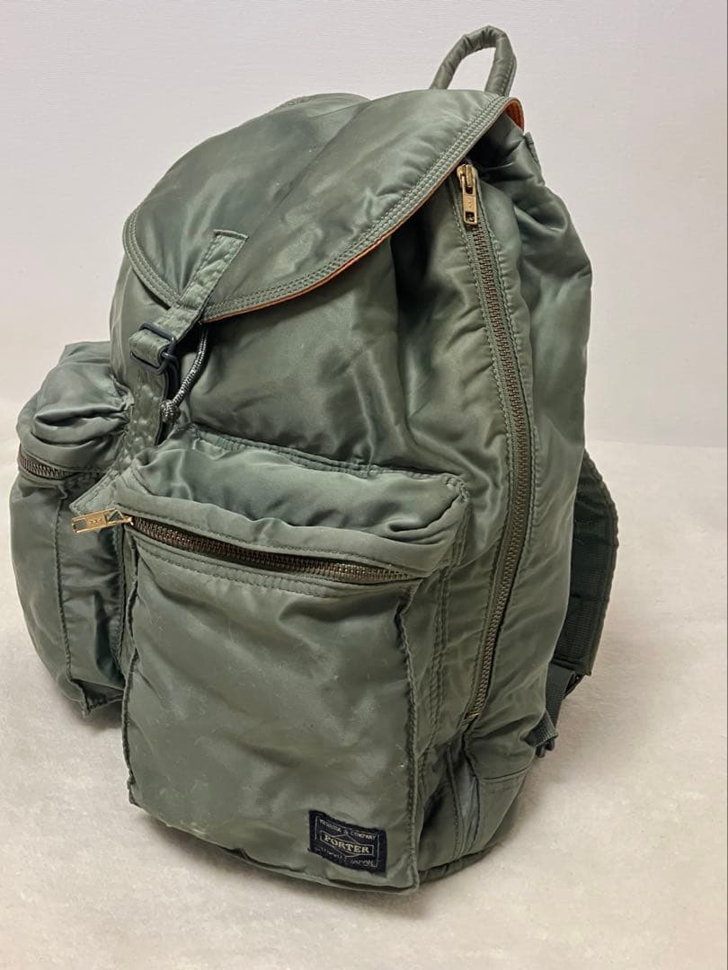 定価31,350 希少 PORTER ポータータンカー リュック セージグリーン