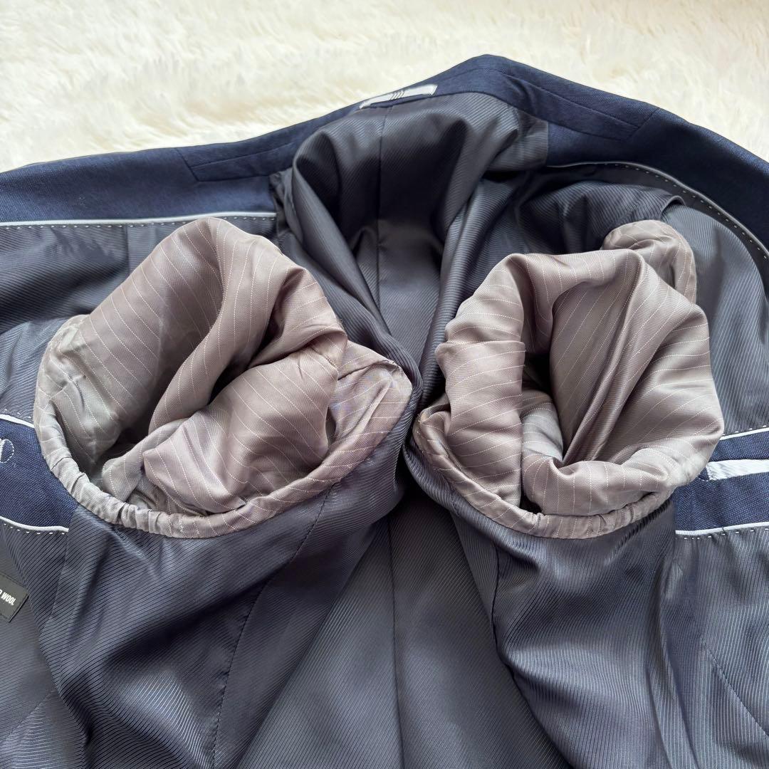 【極美品】スーツセレクト スーツ ニュージーランドウール SUPER170’s