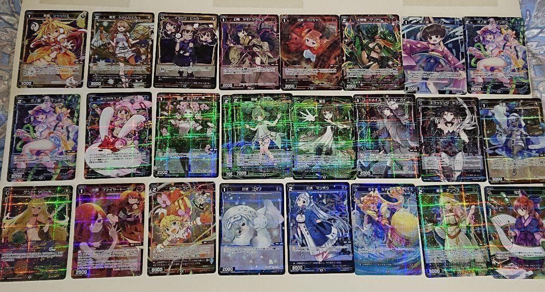 ウィクロス WIXOSS まとめ売り 引退品 ??? UAR LR SR