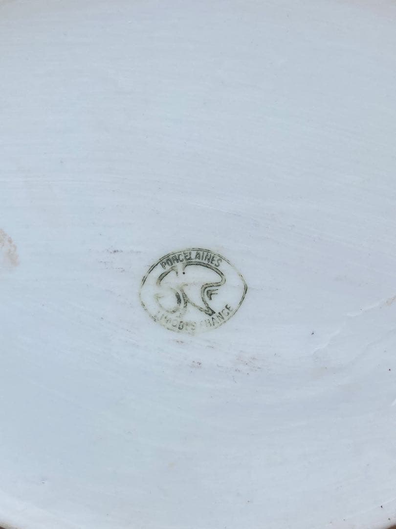 フランス製 ポーセリン 磁器 ドアプレート アンティーク雑貨 インテリア