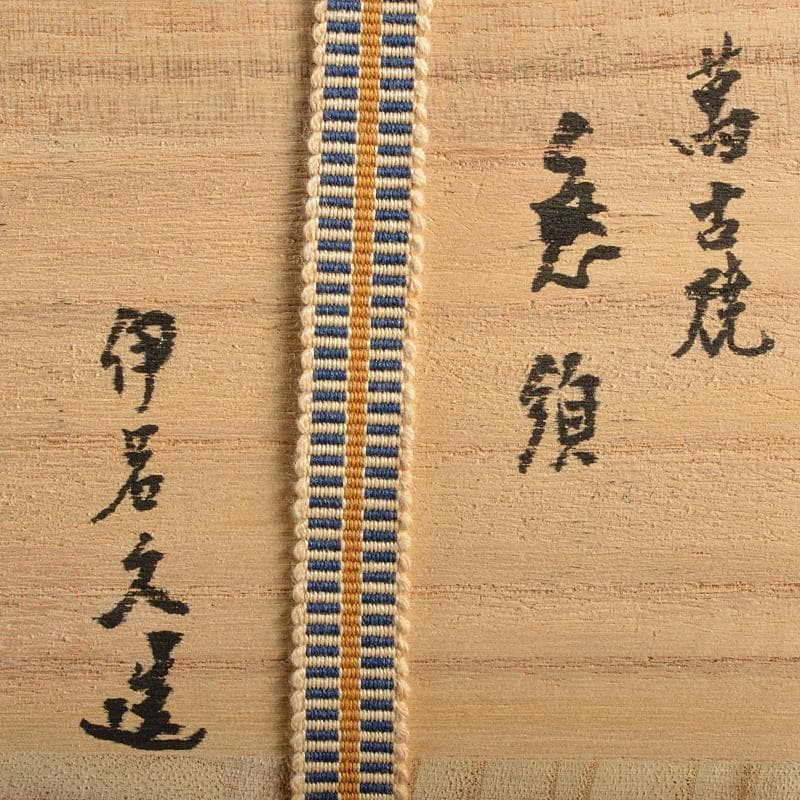 煎茶道具　萬古焼　森伊呂久造　横手急須　箱付　M　R7180